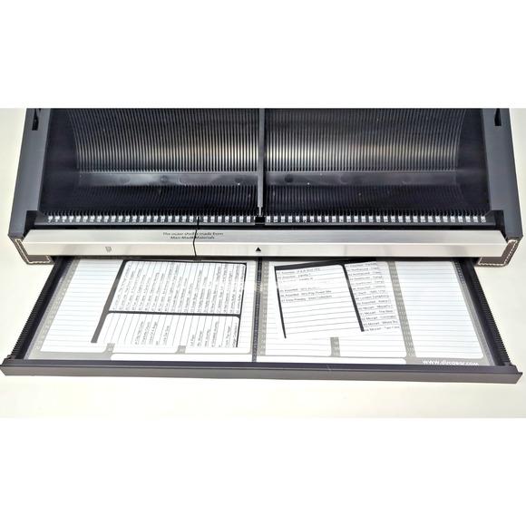 DiscGear Selector 120HD Black Faux Leather CD DVD Video Game Storage Disc Holder - Picture 3 of 5